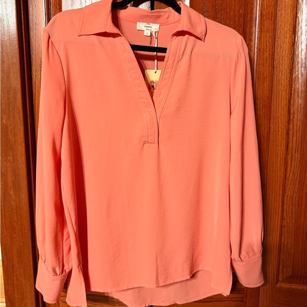 Entro Peach Blouse